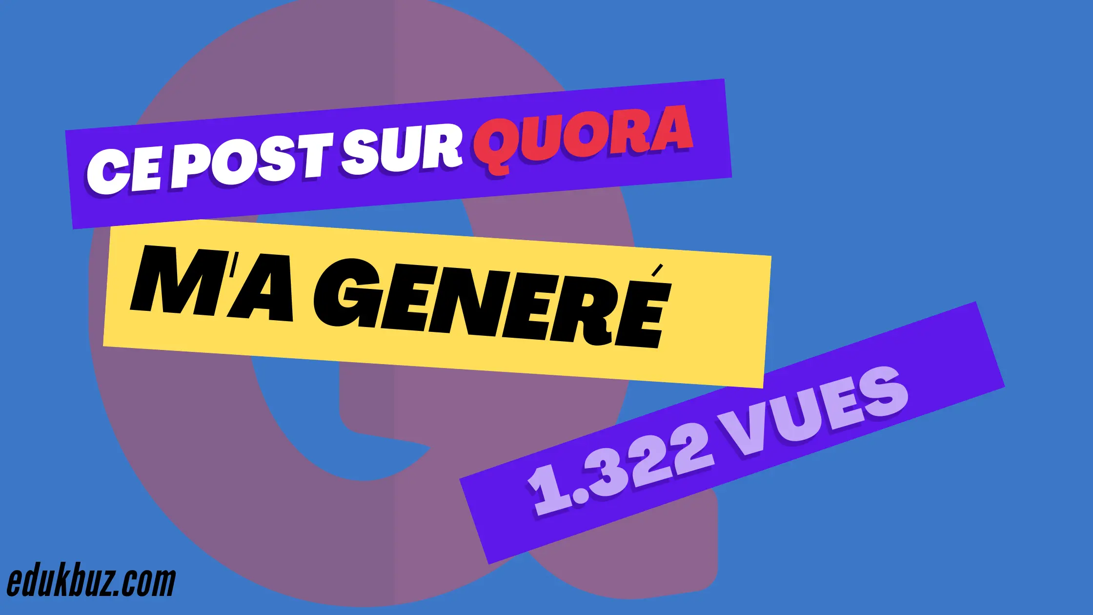 générer du trafic sur son blog et gagner de l'argent